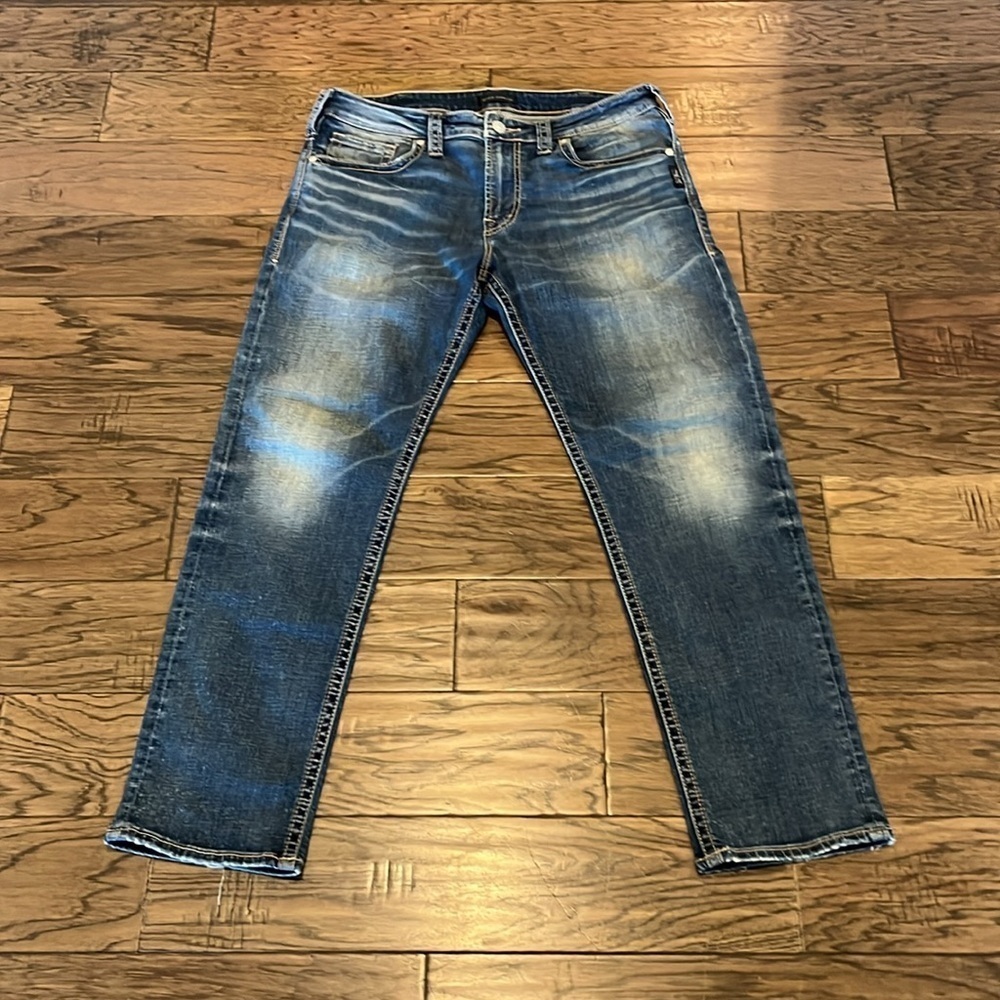 Silver Jeans Eddie Relaxed Fit Size 32